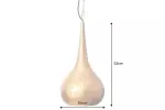 Stropní svítidlo ORIENT LIVING 50 CM zlatá