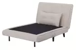 Rozkládací křeslo SMART MULTIFUNCTION 100 CM béžová manšestr