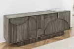 Komoda ART DECO GREY 170 CM masiv mango
