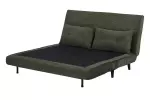 Rozkládací pohovka SMART MULTIFUNCTION 140 CM zelená manšestr