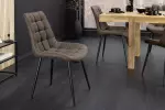 2SET jídelní židle ROADSTAR taupe/černá mikrovlákno 2SET jídelní židle ROADSTAR taupe/černá mikrovlákno