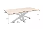 Jídelní stůl GALAXIE 160 CM masiv mango