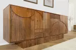 Komoda ART DECO BROWN 170 CM masiv mango