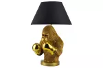 Stolní lampa KING APE II 55 CM černá/zlatá