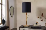 Stolní lampa JEWELRY 75 CM masiv železné dřevo