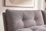 Rozkládací pohovka COCOONING 190 CM greige žinylková tkanina Rozkládací pohovka COCOONING 190 CM greige žinylková tkanina