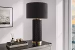 Stolní lampa ELEGANCIA 70 CM černá/černá keramika