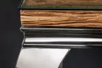 Konzolový stolek MODERN BAROCCO BARRACUDA 140 CM chrom