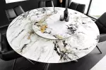 Kulatý jídelní stůl SPIN MULTICOLOR 150 CM keramika otočný