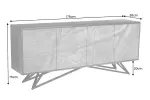 Komoda MOUNTAIN SOUL 175 CM masiv akácie