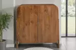 Vysoká komoda BRASIL 75 CM hnědá masiv mango