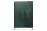 Barová skříň GOLDEN SUNSET 140 CM tyrkysová masiv mango