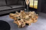 Konferenční stolek ROOT 100 CM masiv teak