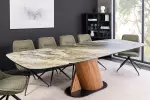 Jídelní stůl ELEMENTS TAUPE BEIGE 180-260 CM keramika rozkládací