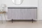 Komoda ADLON 170 CM mramor / masiv mango
