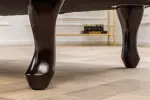 Lenoška CHESTERFIELD šedá samet