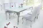 Jídelní stůl MODERN BAROCCO 200 CM bílý
