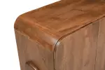 Vysoká komoda BRASIL 75 CM hnědá masiv mango