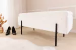 Lavice LOFT 100 CM s úložným prostorem bílá colin bouclé