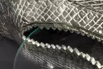 Nástěnný odkládací stolek WILDLIFE CROCODILE 60 CM stříbrná