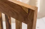 Jídelní sestava JSM - 1 stůl + 4 židle, masiv sheesham