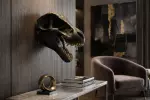 Nástěnná dekorace T-REX 40 CM černá Nástěnná dekorace T-REX 40 CM černá