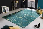 Koberec MARBLE 160x240 CM zelená/zlatá