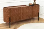 Komoda ADLON II 3D 180 CM hnědá masiv mango