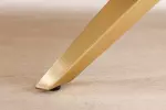 Jídelní stůl ART LIVING 200 CM bílá/zlatá mramor