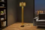 Stojací lampa COLLEEN 160 CM černá/zlatá Stojací lampa COLLEEN 160 CM černá/zlatá