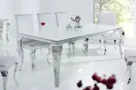 Jídelní stůl MODERN BAROCCO 200 CM bílý