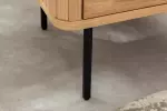 Noční stolek ATELIER 55 CM dubová dýha