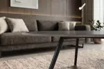 Konferenční stolek MARVELOUS ANTRACIT 90 CM keramika Konferenční stolek MARVELOUS ANTRACIT 90 CM keramika