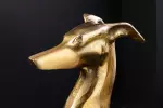 Soška GREYHOUND 70 CM zlatá