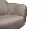 Křeslo VOGUE taupe samet otočné Křeslo VOGUE taupe samet otočné