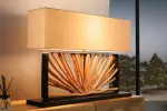 Stolní lampa EUPHORIA 80 CM masiv longan