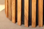 2SET konferenční stolek VALHALLA 70/50 CM masiv akácie