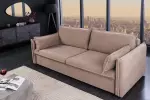 Rozkládací pohovka APARTMENT 3M 215 CM taupe manšestr