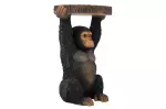 Odkládací stolek MONKEY 50 CM černý