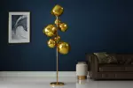 Stojací lampa LIQUID DIAMOND 170 CM zlatá