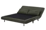 Rozkládací pohovka SMART MULTIFUNCTION 140 CM zelená manšestr
