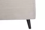 Rozkládací křeslo SMART MULTIFUNCTION 100 CM béžová manšestr