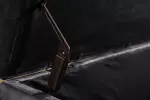 Lavice CHESTERFIELD 140 CM antik šedá s úložným prostorem