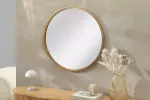 Kulaté zrcadlo PORTRAIT ELEGANCE 60 CM zlatá