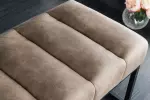 Lavice PETIT BEAUTE 110 CM taupe mikrovlákno
