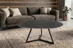 Konferenční stolek MARVELOUS ANTRACIT 90 CM keramika Konferenční stolek MARVELOUS ANTRACIT 90 CM keramika