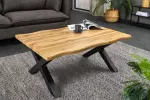 Konferenční stolek WILD 90 CM vzhled divoký dub