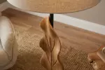 Stojací lampa WOOD LEAF 130 CM masiv teak