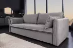 Rozkládací pohovka APARTMENT 3M 215 CM šedá manšestr