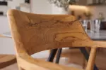2SET jídelní židle KENNEDY masiv teak
